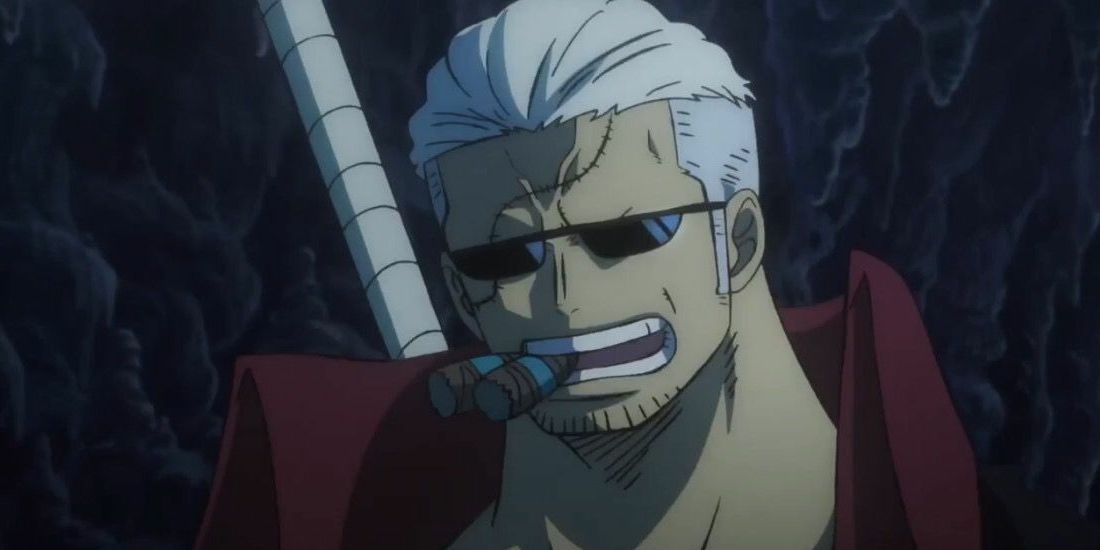 Vice Admiral Smoker in One Piece Stampede