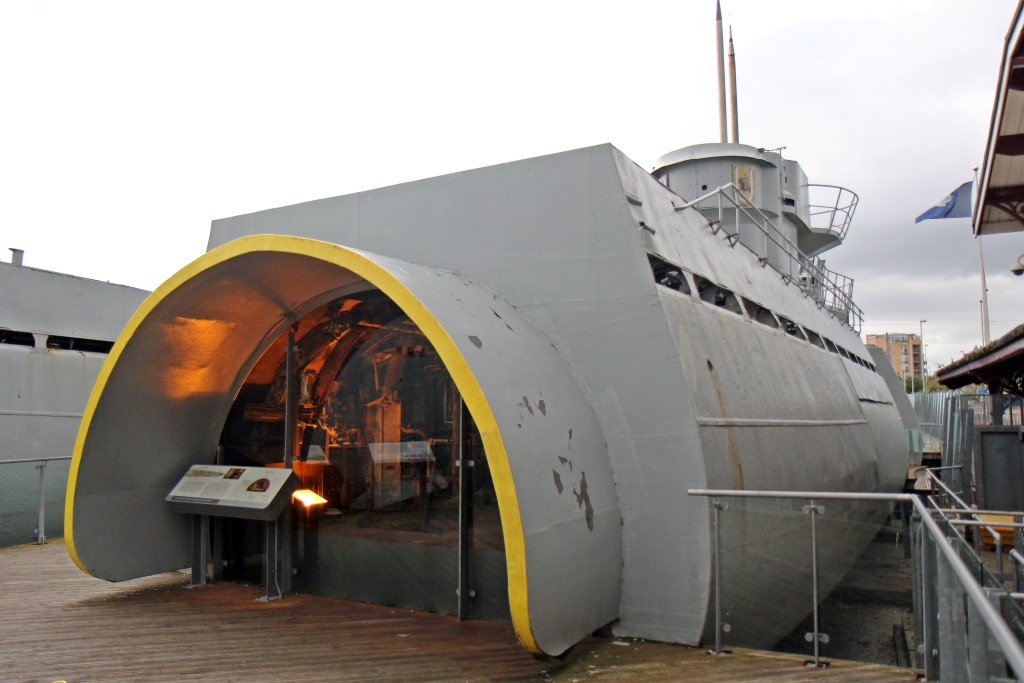 Section of the U-534 exhibit. 