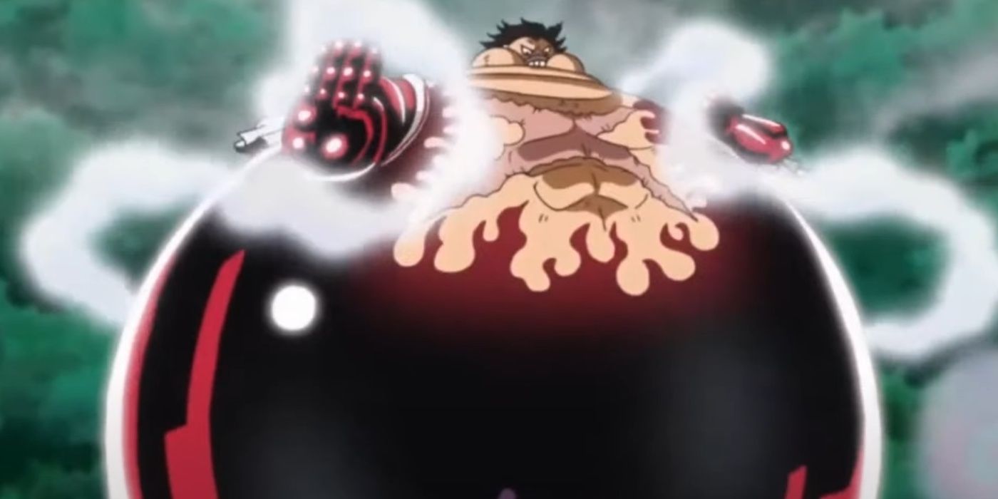 luffy uses his stuffed tankman version