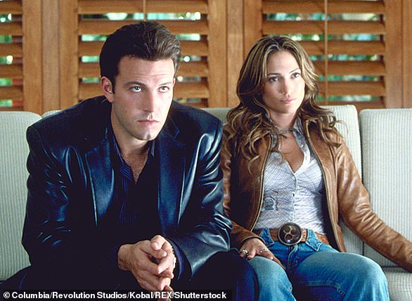 The beginning: Ben Affleck and Jennifer Lopez first met on the set of their film Gigli in December 2001