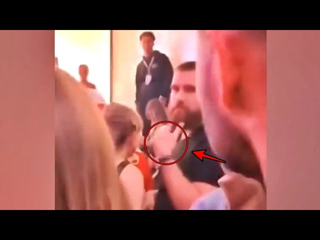 Travis Kelce's Explosive REACTION to Fan TOUCHING Taylor Swift at After  Party!"