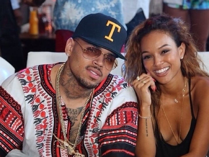 Chris & Karrueche -- Before The Split!