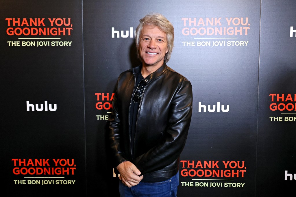 Jon Bon Jovi at his doc screening.