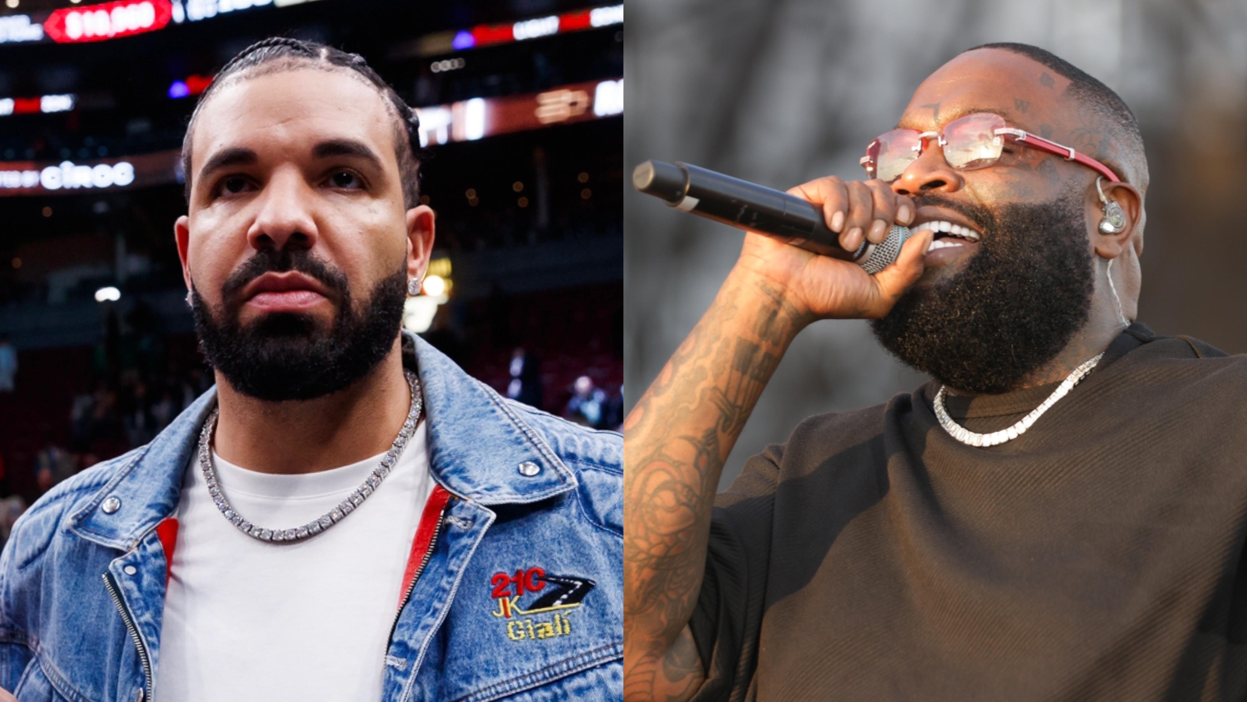 Drake, Rick Ross Beef On Social Media After "Champagne Moments"