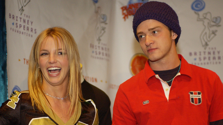 Britney Spears with Justin Timberlake