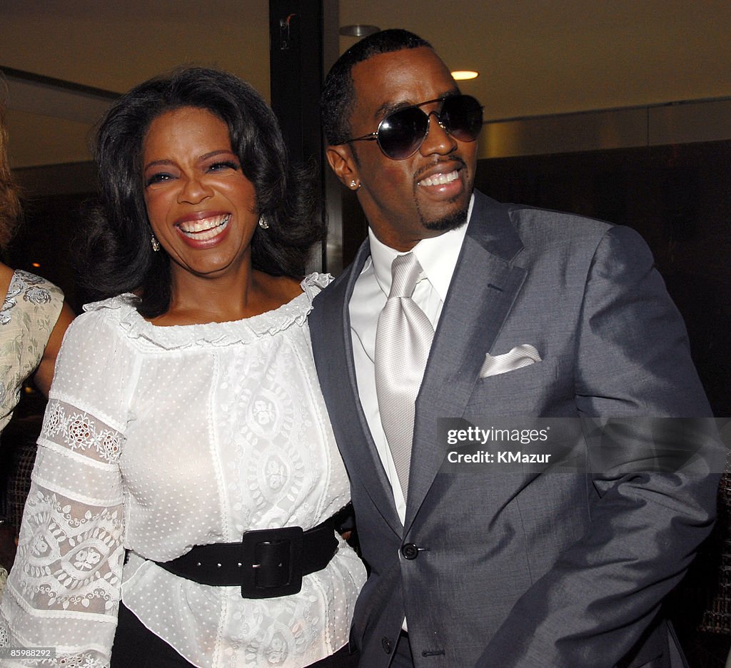 Oprah Winfrey and Sean "Diddy" Combs News Photo - Getty Images