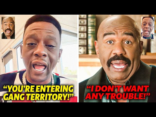 Lil Boosie CONFRONTS Steve Harvey's Recent THREATS to Katt Williams -  YouTube