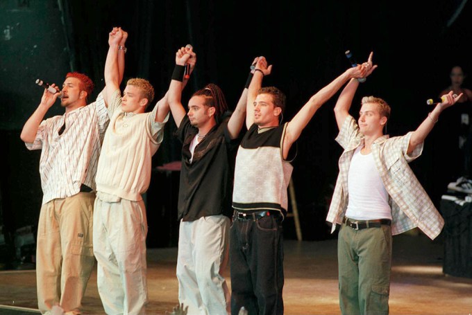 NSYNC at the American Kiss Radio Station Charity Concert