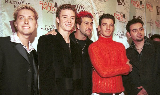 NSYNC at the WB Radio Music Awards