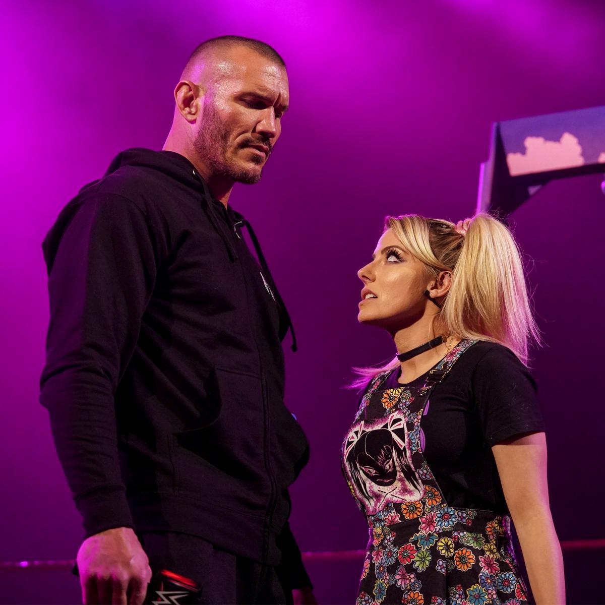 Bliss has joined forces with The Fiend and has taken a dark turn in feud against Orton (pictured)