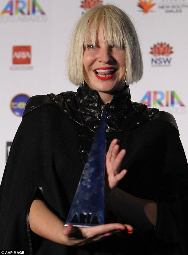 Collaboration: The track, which is the first to be released from the rapper's new album, features vocals from Australian singer-songwriter Sia