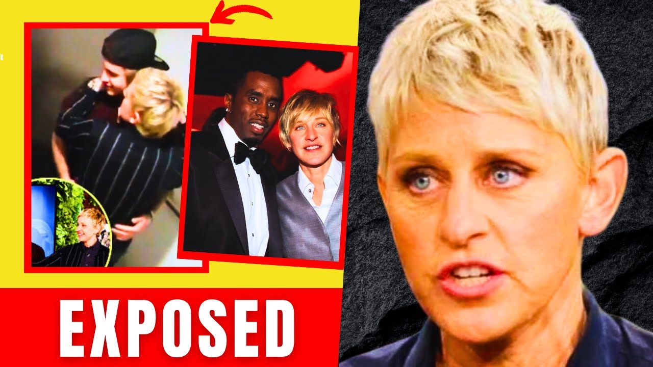 Ellen DeGeneres PANICS Over Questions Of Her At Diddy's FREAK 0FFs... - YouTube