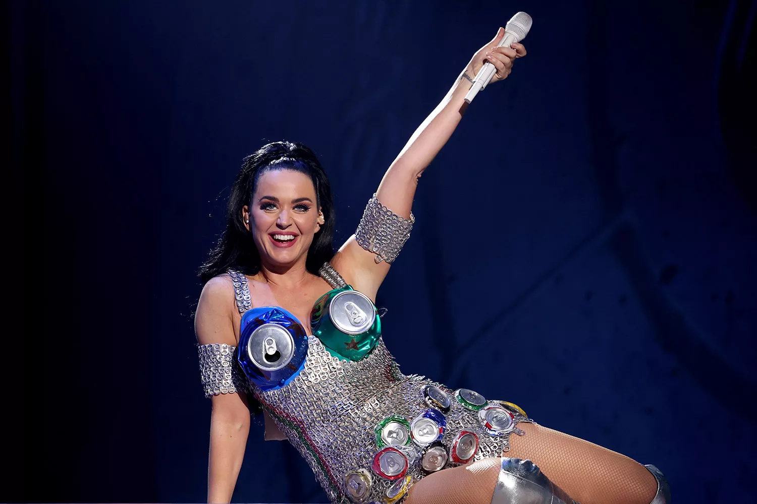 Katy Perry performs onstage during Katy Perry: PLAY Las Vegas Residency at Resorts World Las Vegas on December 29, 2021