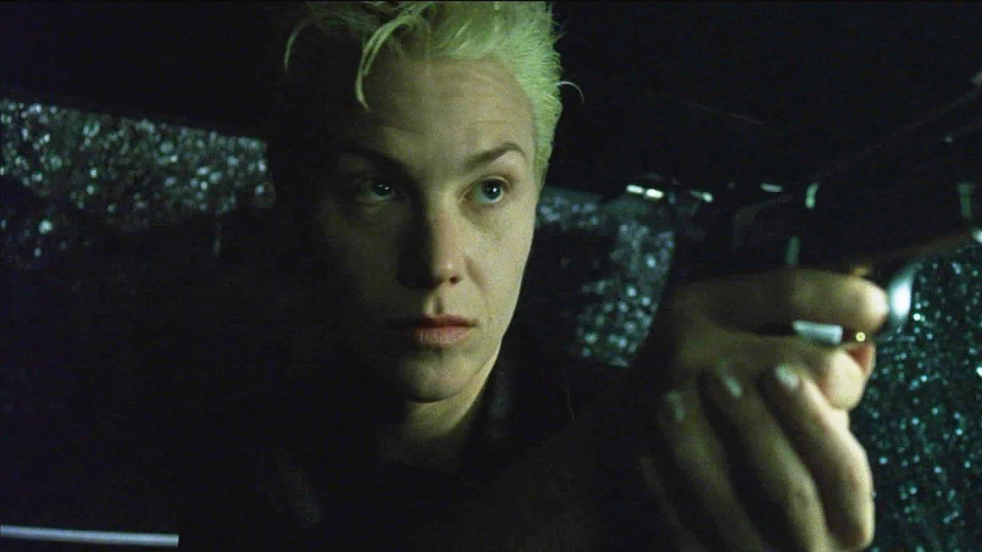 Belinda McClory as Switch in The Matrix [Credit- Warner Bros.]