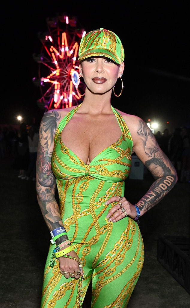 Amber Rose, Neon Carnival, Coachella 2024 Weekend