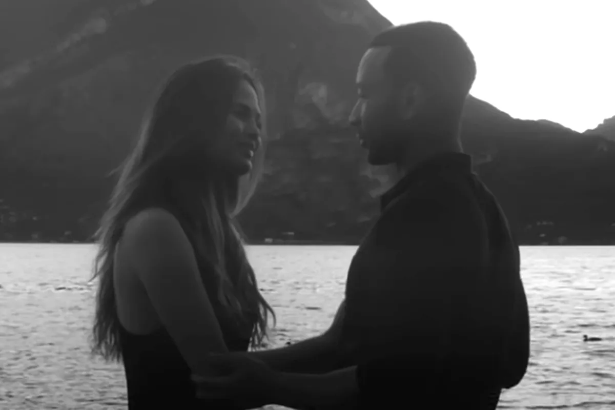 john legend All of Me music video with Chrissy teigen