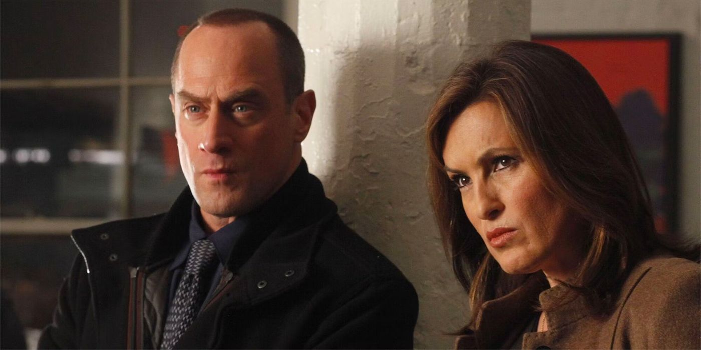 Christopher Meloni as Elliot Stabler and Mariska Hargitay as Olivia Benson in Law & Order: SVU