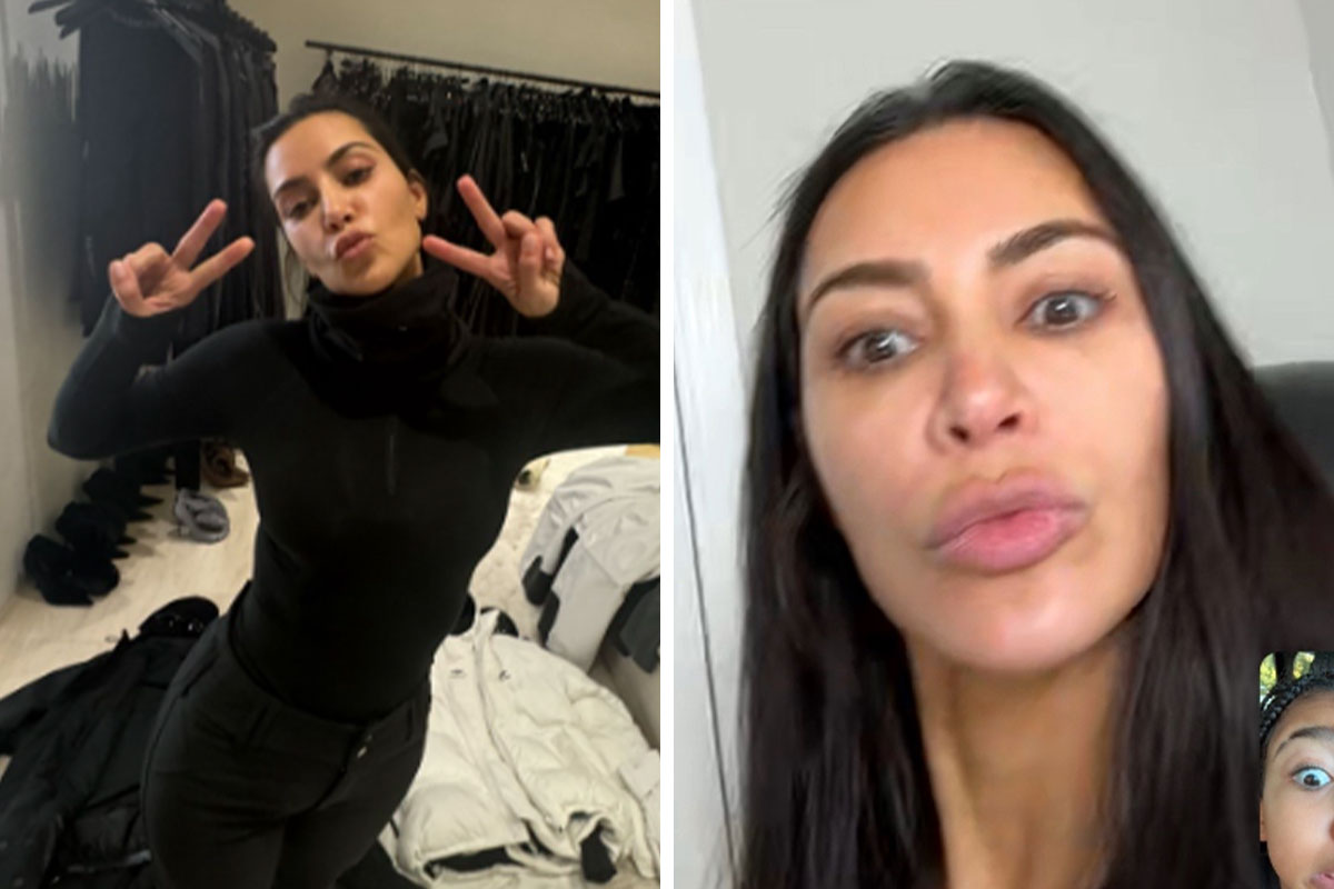 She Looks More Real”: Kim Kardashian's Textured Skin Exposed By North West's  Photodump | Bored Panda