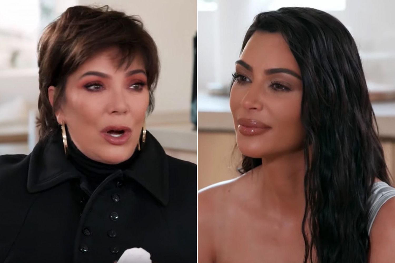 Kris Jenner Cries as Kim Kardashian Takes Over Christmas Eve Party