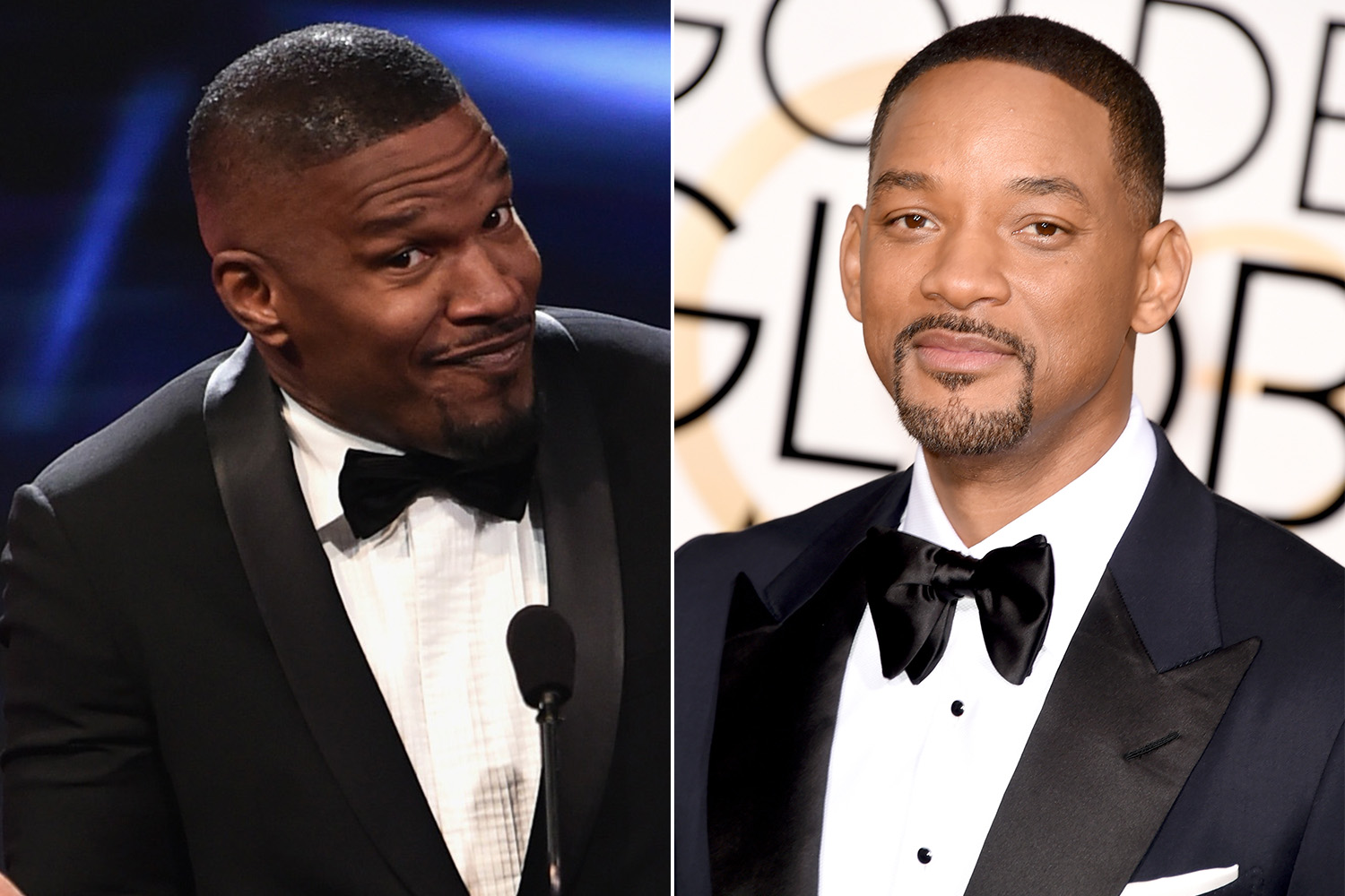 Jamie Foxx jokes Will Smith should '#actbetter' to get an Oscar | Page Six