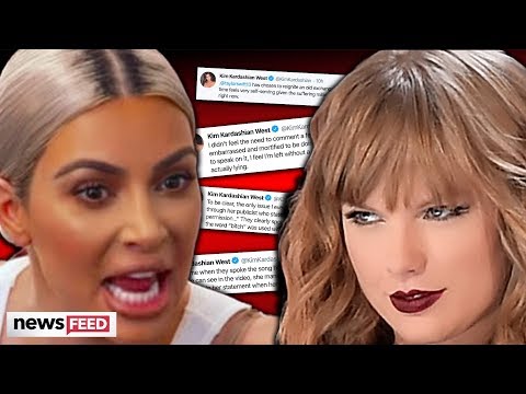 Taylor Swift's Team EXPOSES Kim Kardashian's Lies! - YouTube