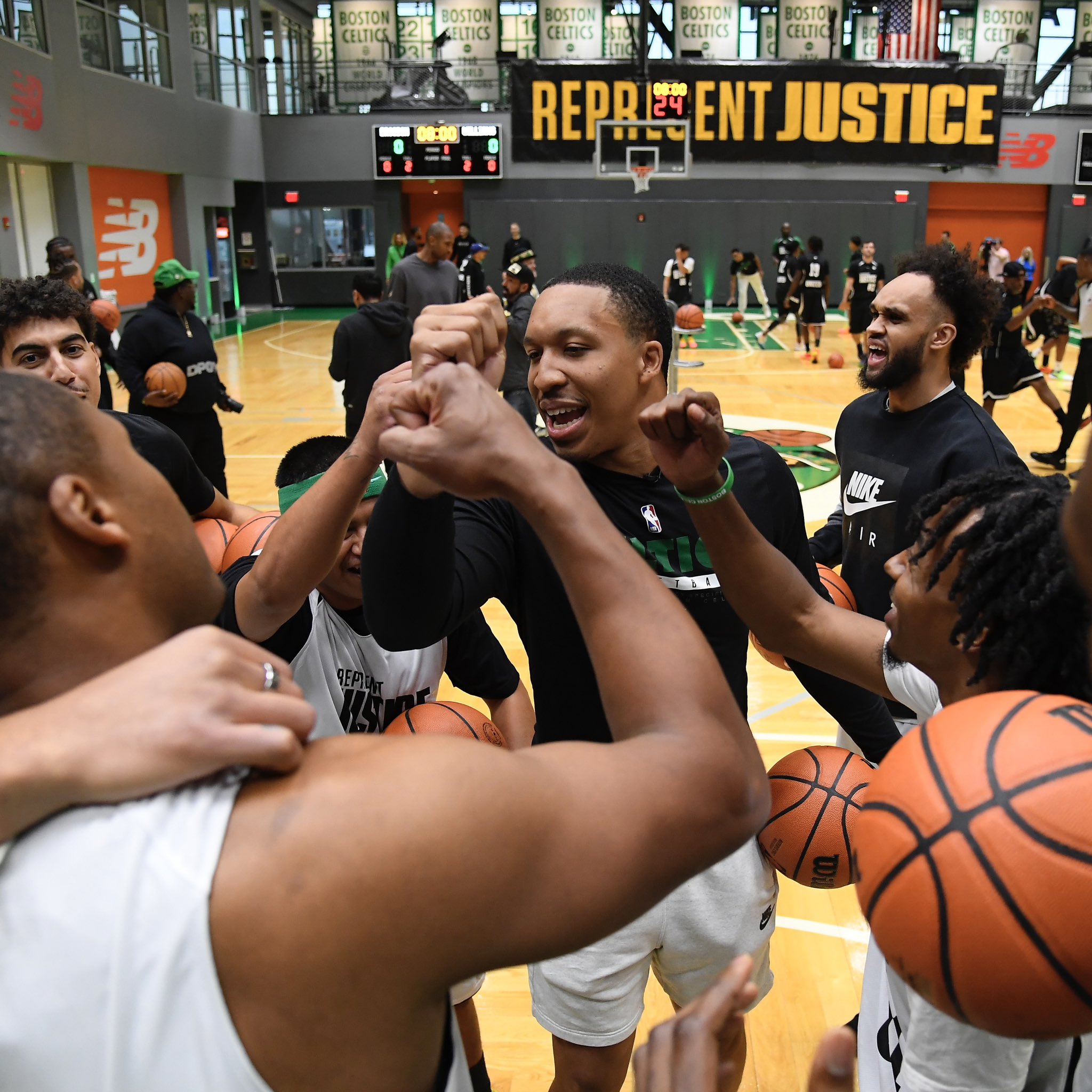 Boston Celtics on X: "#PlayForJustice is a Represent Justice program, produced by @plusonesociety_. The program creates a transformational experience that brings attention to the need for a fair legal system, dignity for