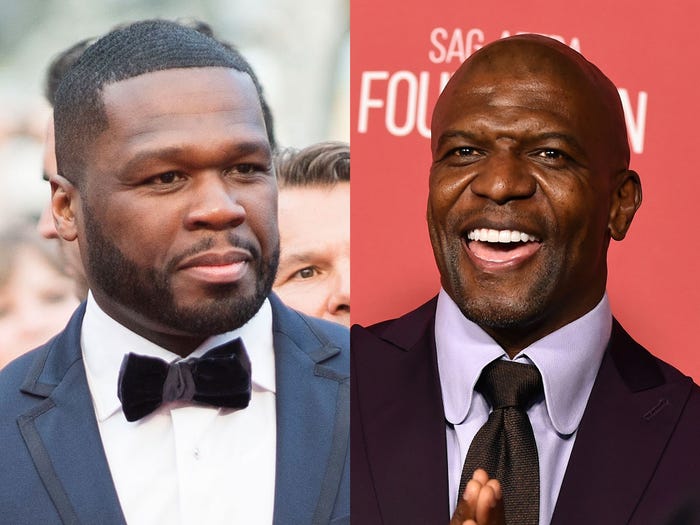 50 Cent Mocks Terry Crews for Saying He Was a Victim of Sexual Assault