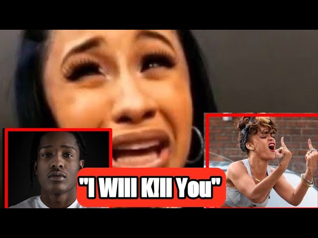 Cardi B Goes On A Crazy Rant Threatens Rihanna & Wishes The Unthinkable For ASAp Rocky - YouTube