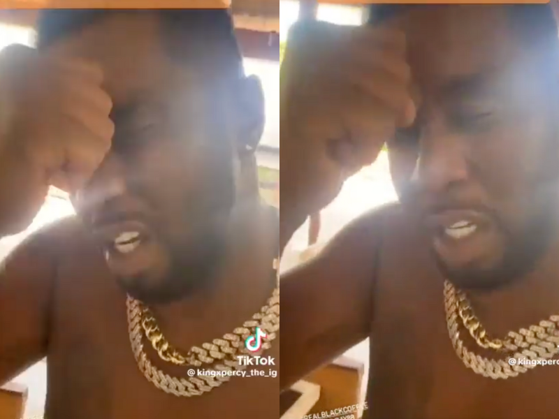 WATCH: Black Coffee leaves P Diddy in tears