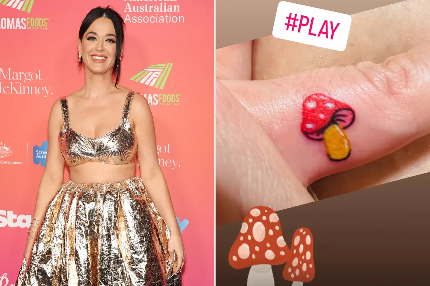 Katy Perry Gets New Finger Tattoo as She Celebrates Final Leg of Las Vegas Residency. 