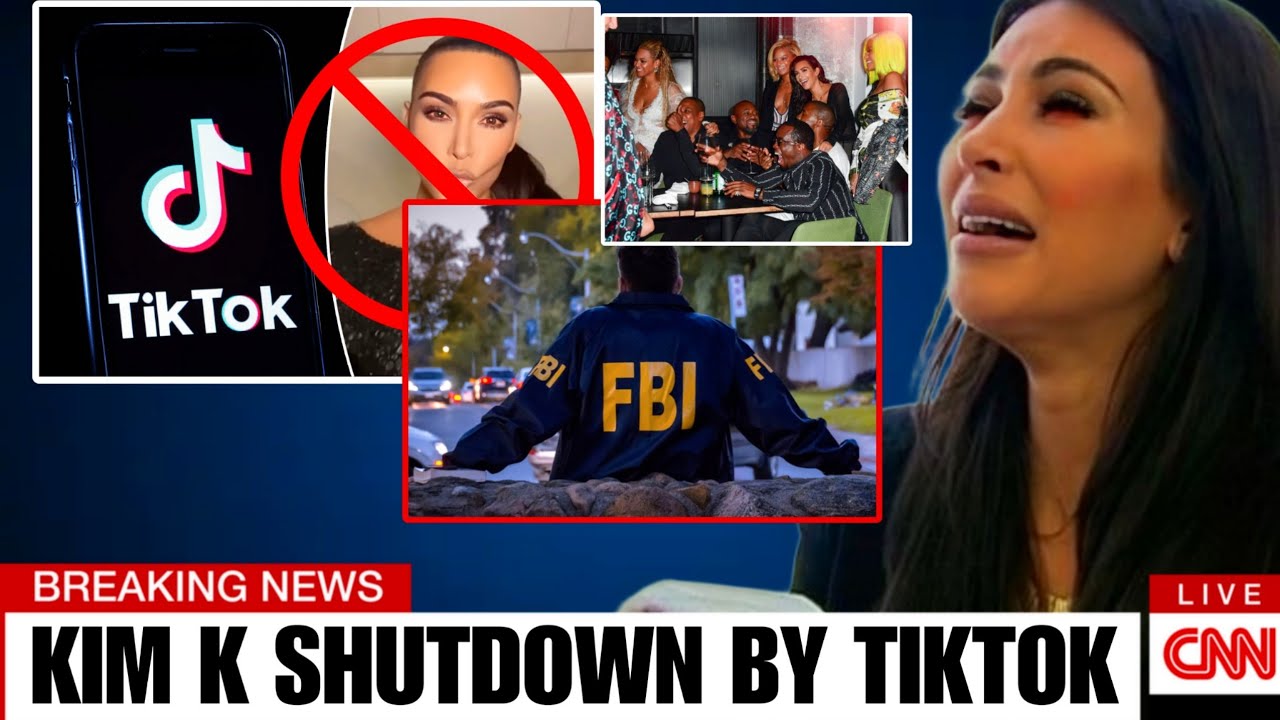 Kim K SHUTDOWN On TIKTOK By ADVERTISERS After The Fbi Found Video Footage Of Her In Diddy House - YouTube