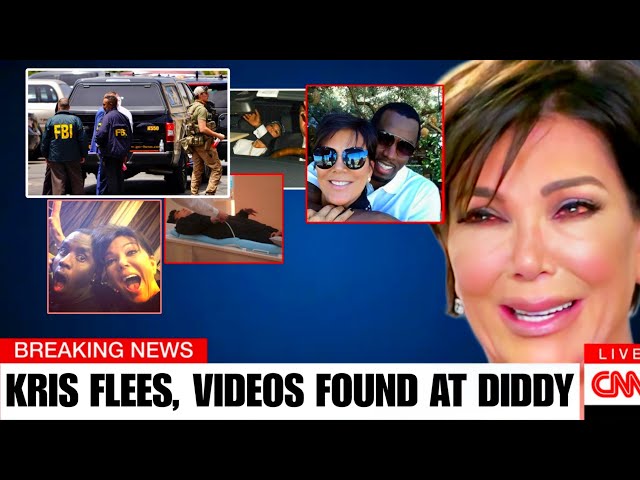 Kris Jenner FLEES COUNTRY After A SECRET VIDEO FOOTAGE Of Her Was Found In Diddy House By The Feds - YouTube