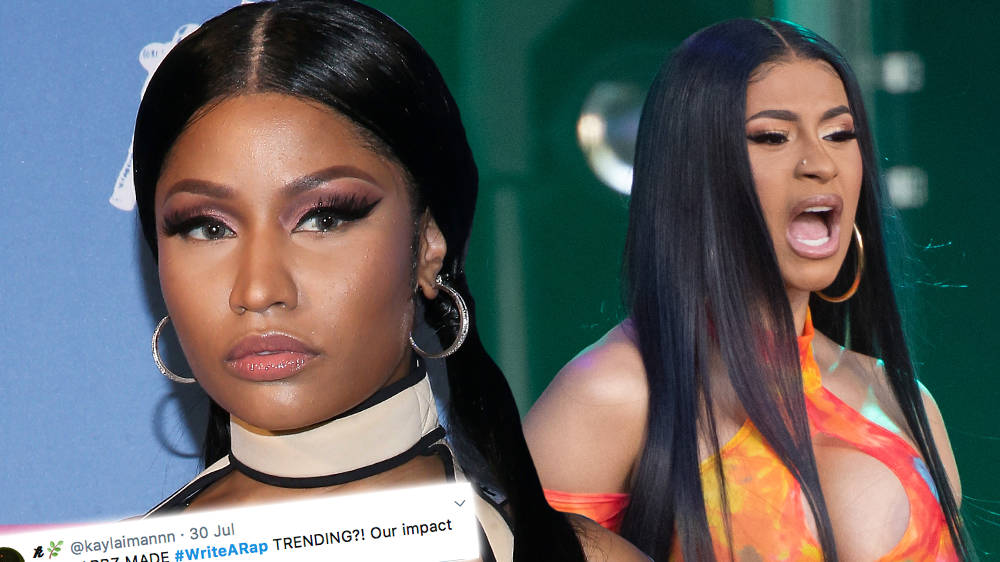 Nicki Minaj Responds After Her Fans Throw Shade At Cardi B With Savage Tweets - Capital XTRA