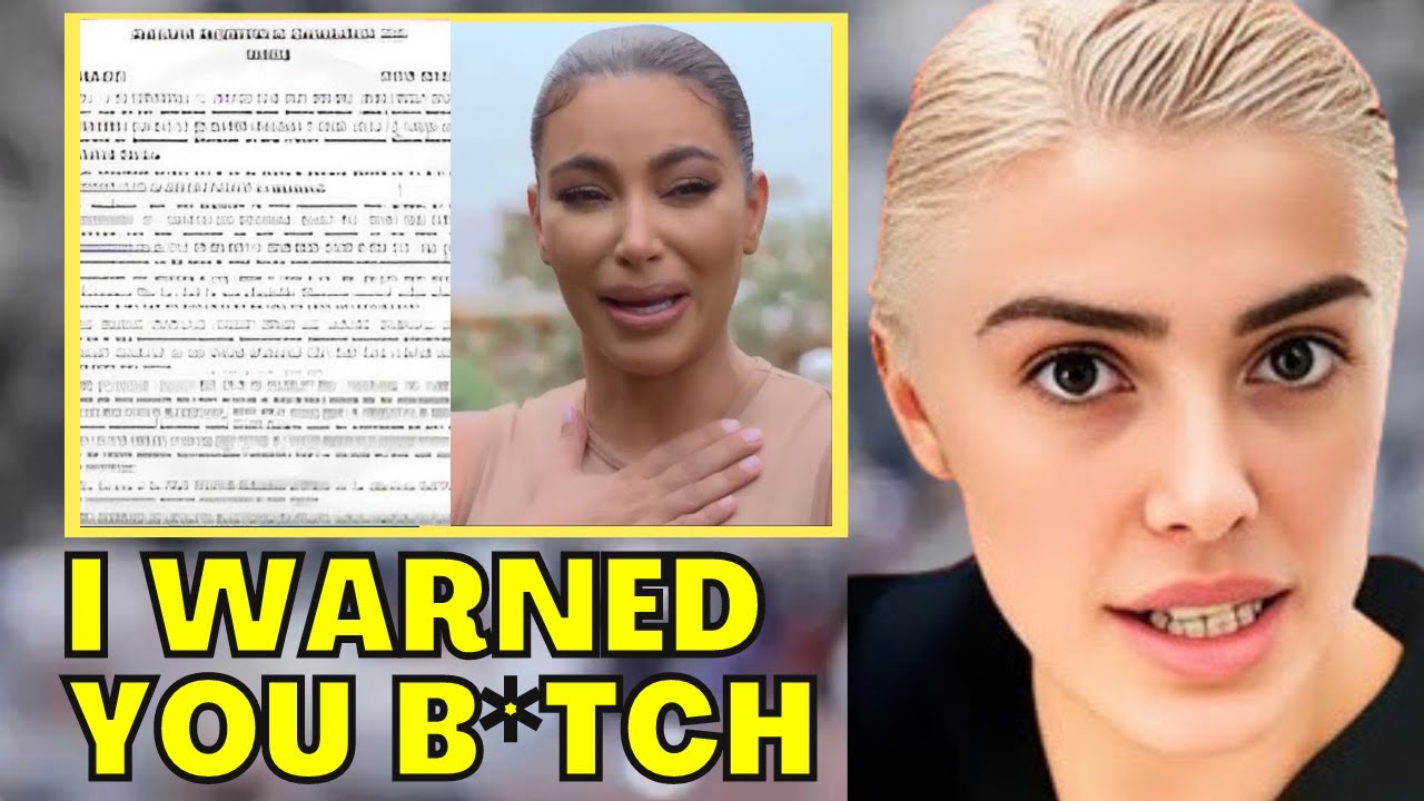 Bianca Censori Gives LEGAL THREAT To Kim Kardashian For Desperately Stalking Her And Kanye West - YouTube