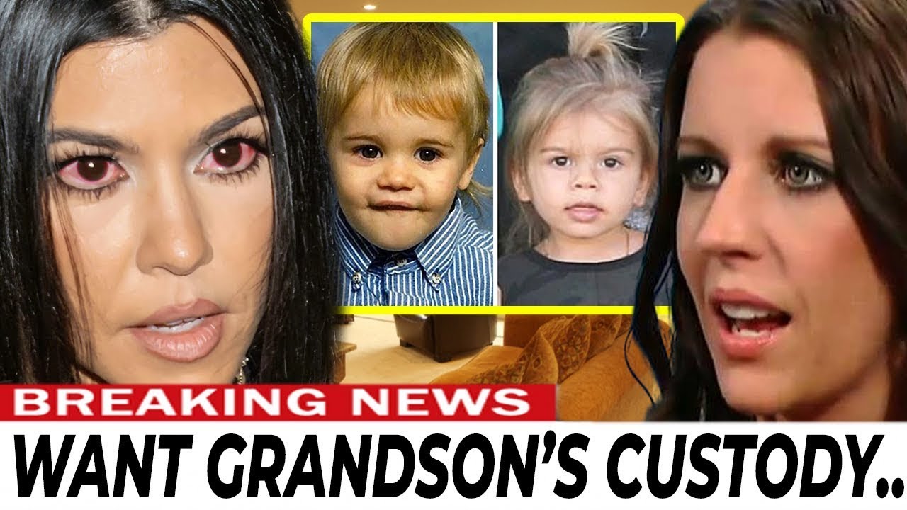 Kourtney Kardashian in Turmoil: Justin Bieber's Mother Seeks Custody of Grandson  Reign - YouTube