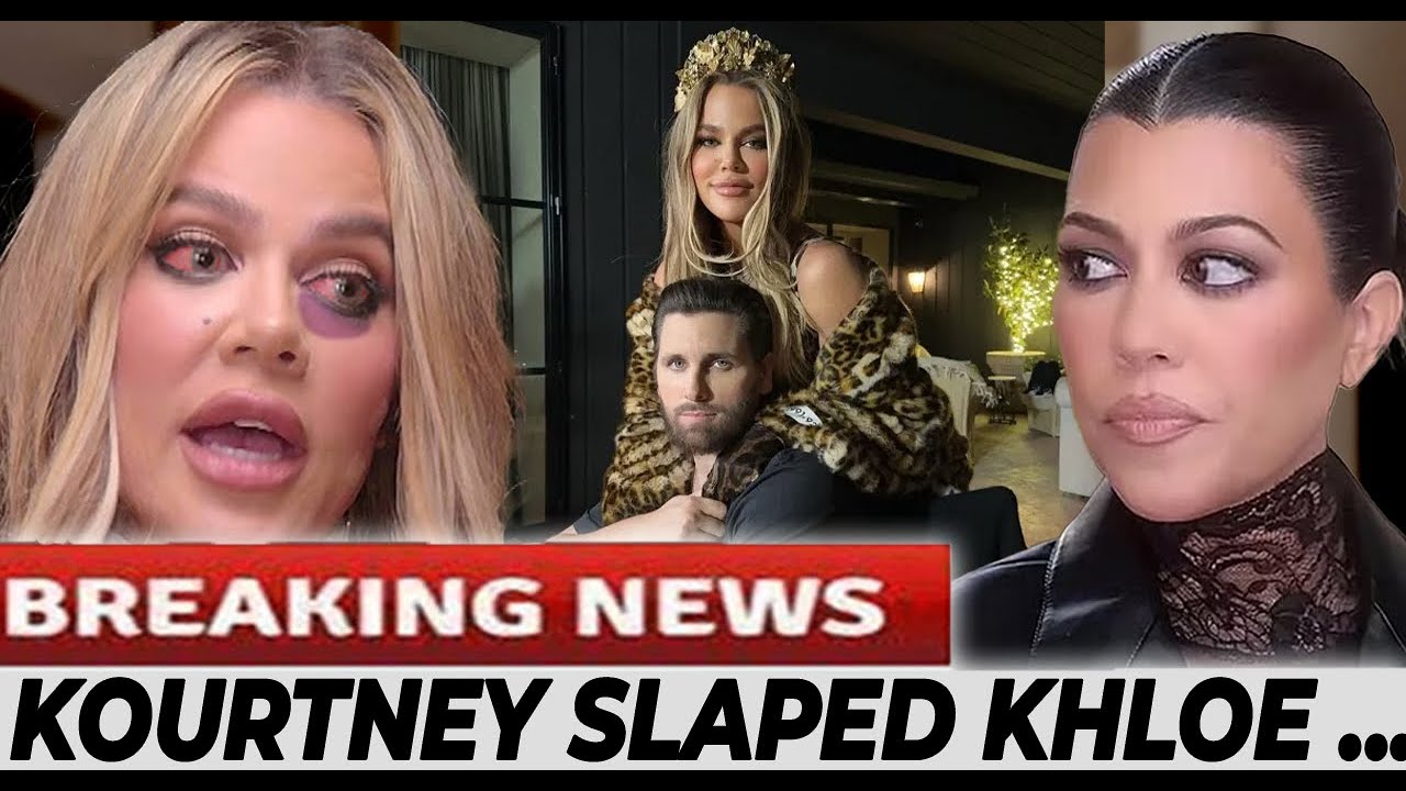 Kourtney SLAPED Khloe For Dating Scott Disick - YouTube