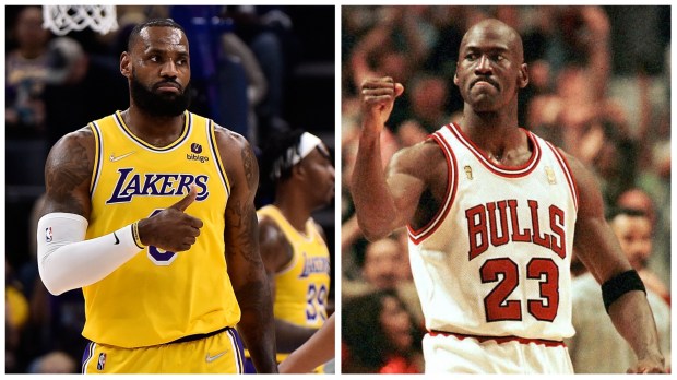 LeBron James is closing the gap on Michael Jordan in the GOAT debate, according to a player poll