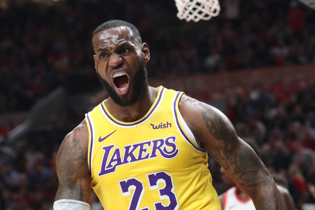 Good news, Lakers fans: LeBron James is getting angry - The ...