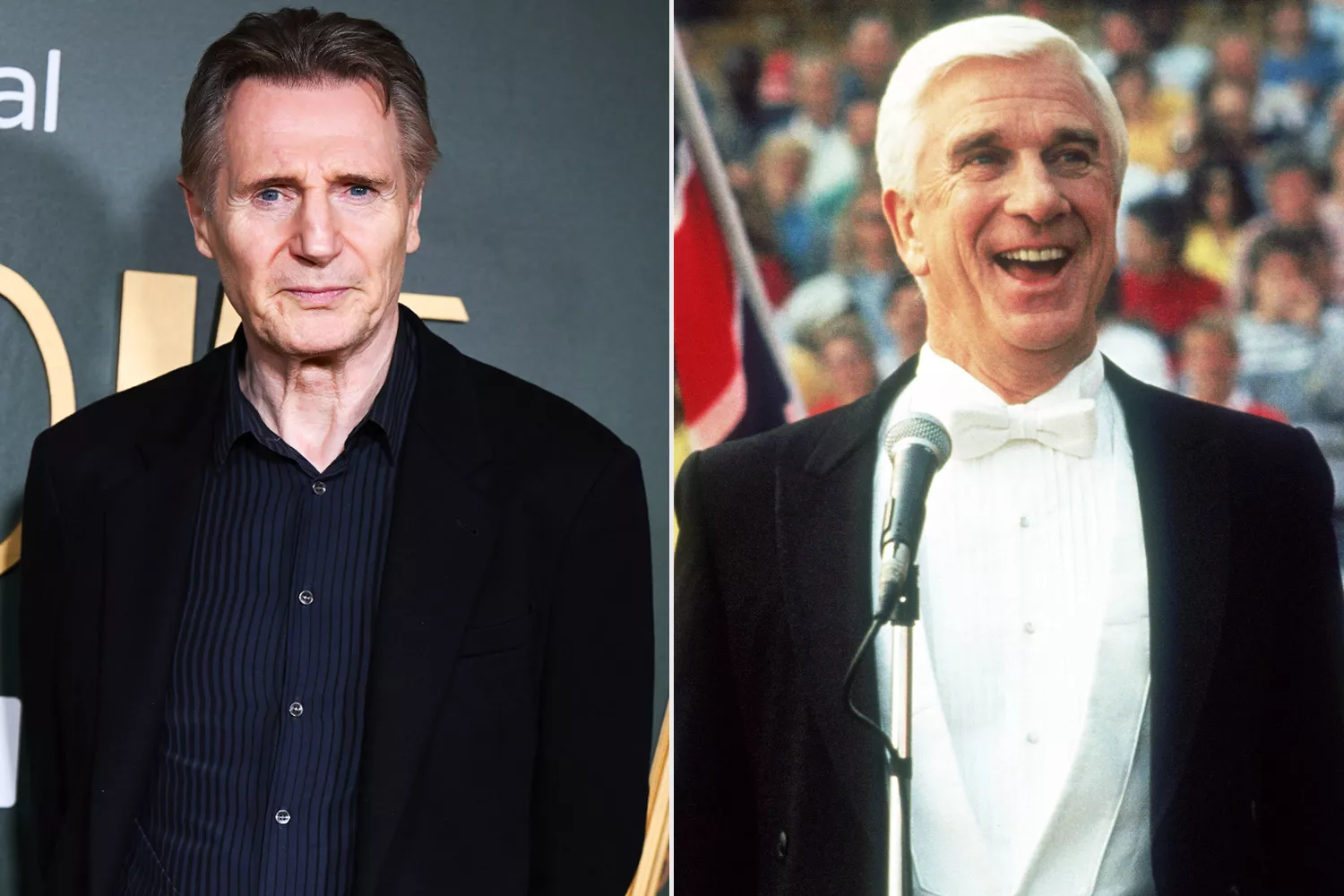 Liam Neeson Teases His 'Very Funny' Naked Gun Movie and Reveals Why He's 'Slightly Nervous' for It 