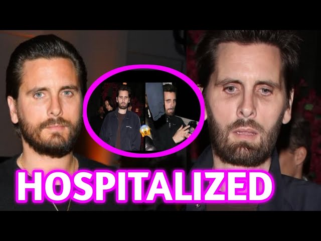 Scott Disick Hospitalized Following Drastic Weight Loss; Khloe Pays Surprise Visit - YouTube