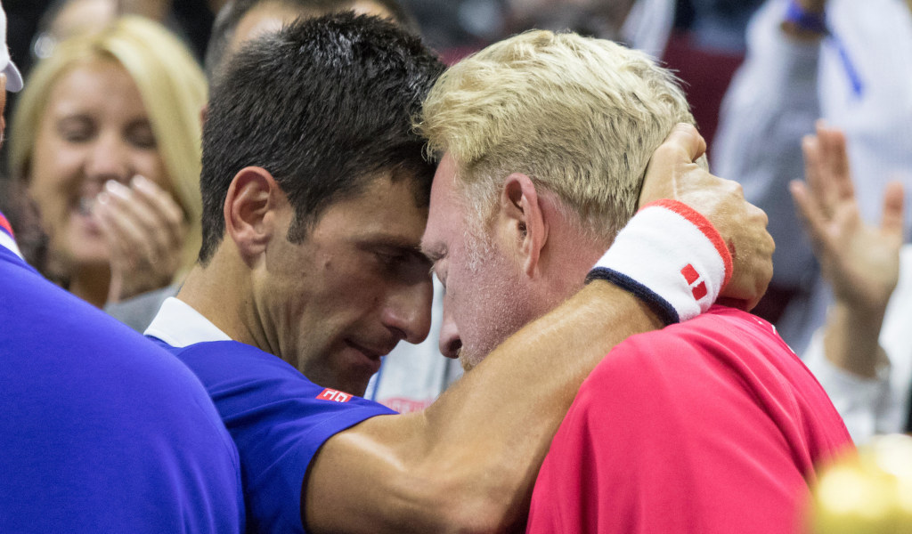 Novak Djokovic Boris Becker Holger Rune