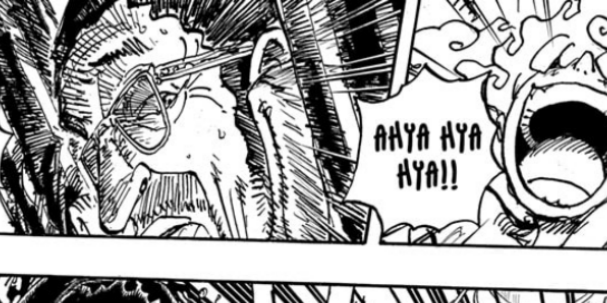 kizaru and gear 5 luffy return one piece 1107