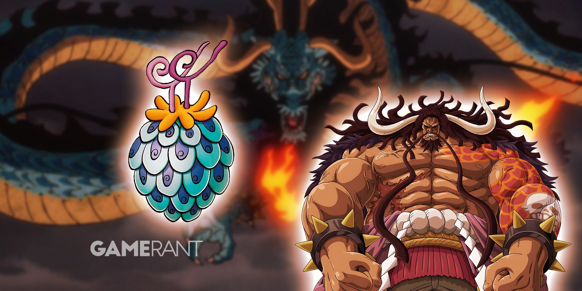 One Piece Kaido and Uo Uo no Mi Devil Fruit