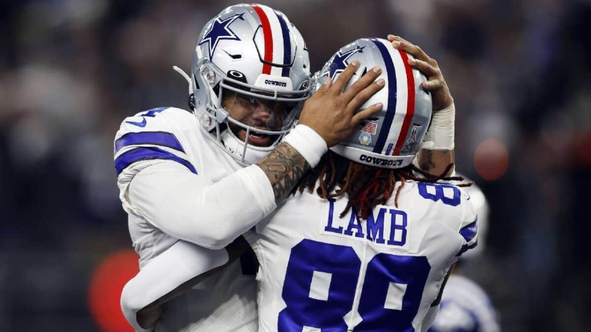 Cowboys QB Dak Prescott labels CeeDee Lamb as the No.1 WR in the NFL currently