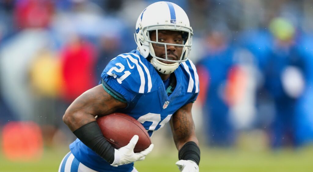 Vontae Davis in Colts uniform