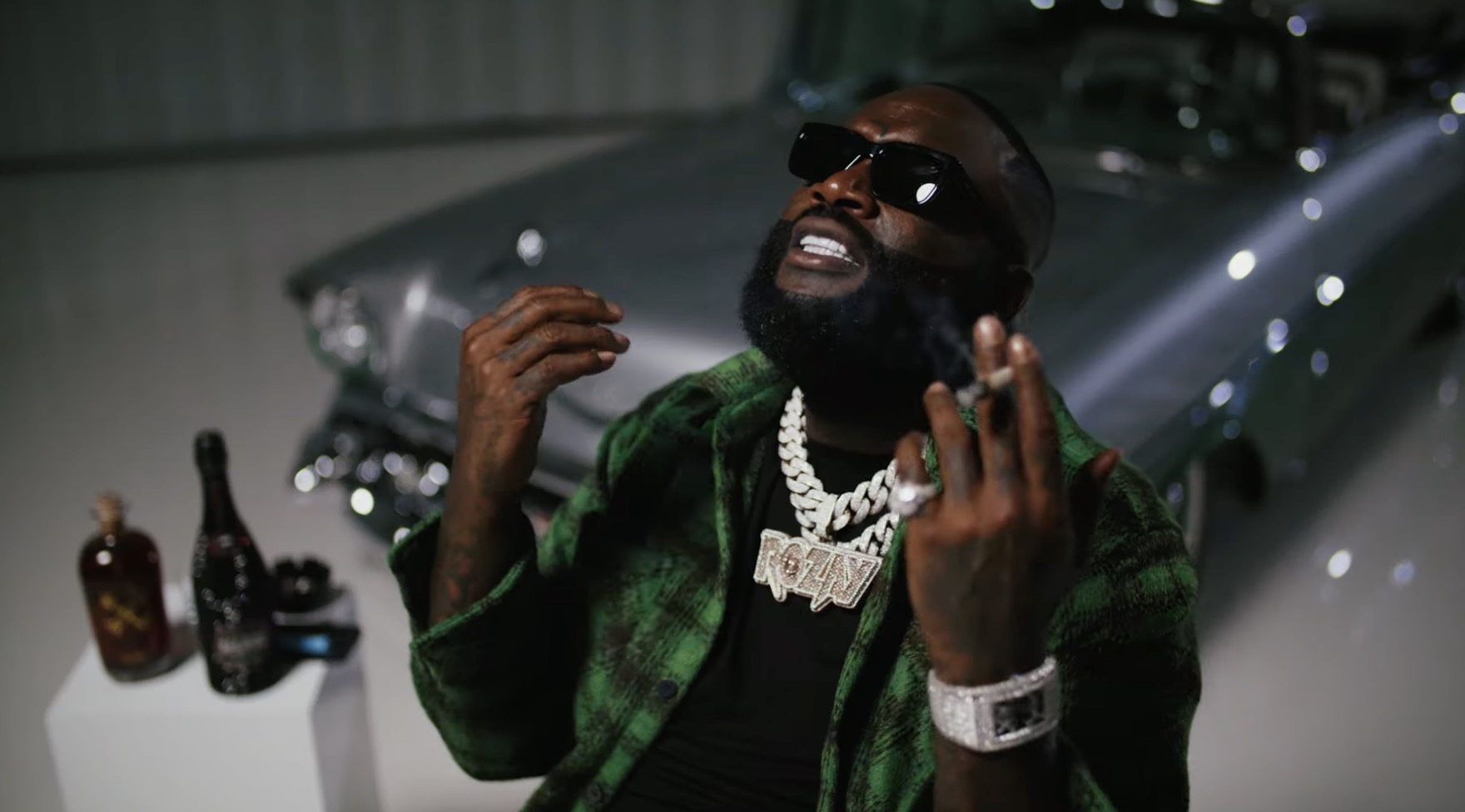 Rick Ross Releases Video For Drake Diss Track 'Champagne Moments' — Watch |  HipHop-N-More