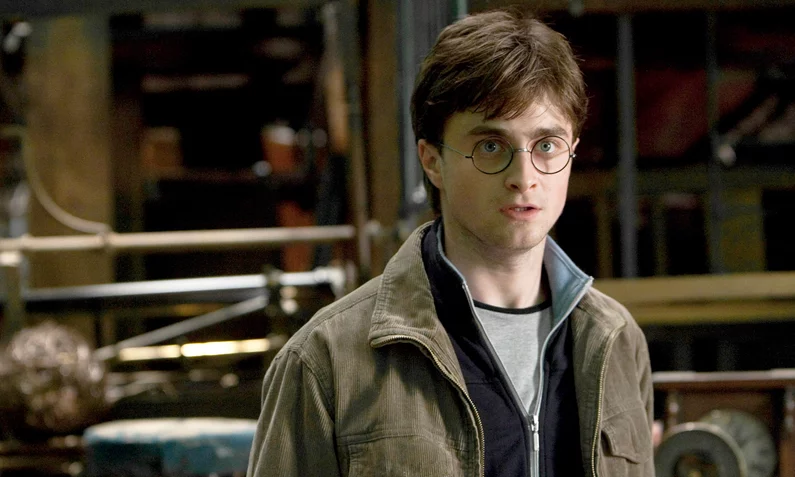 Daniel Radcliffe as Harry Potter in the franchise 