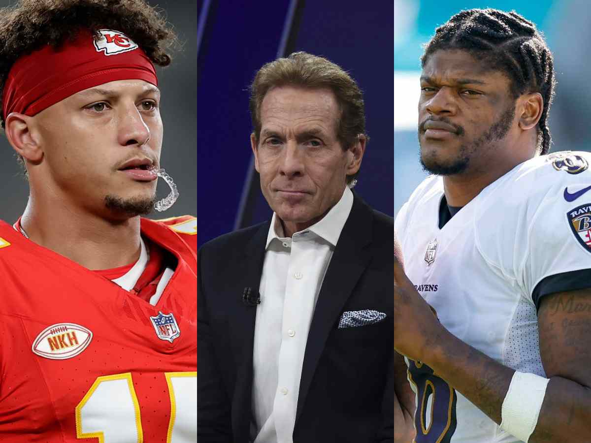 Skip Bayless picks Lamar Jackson’s Ravens to beat the Chiefs and make it to the Super Bowl despite Patrick Mahomes’ heroics against the Bills