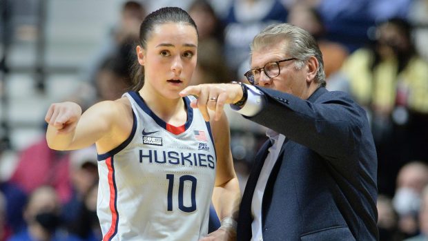 UConn's Nika Muhl keeps the Huskies rolling