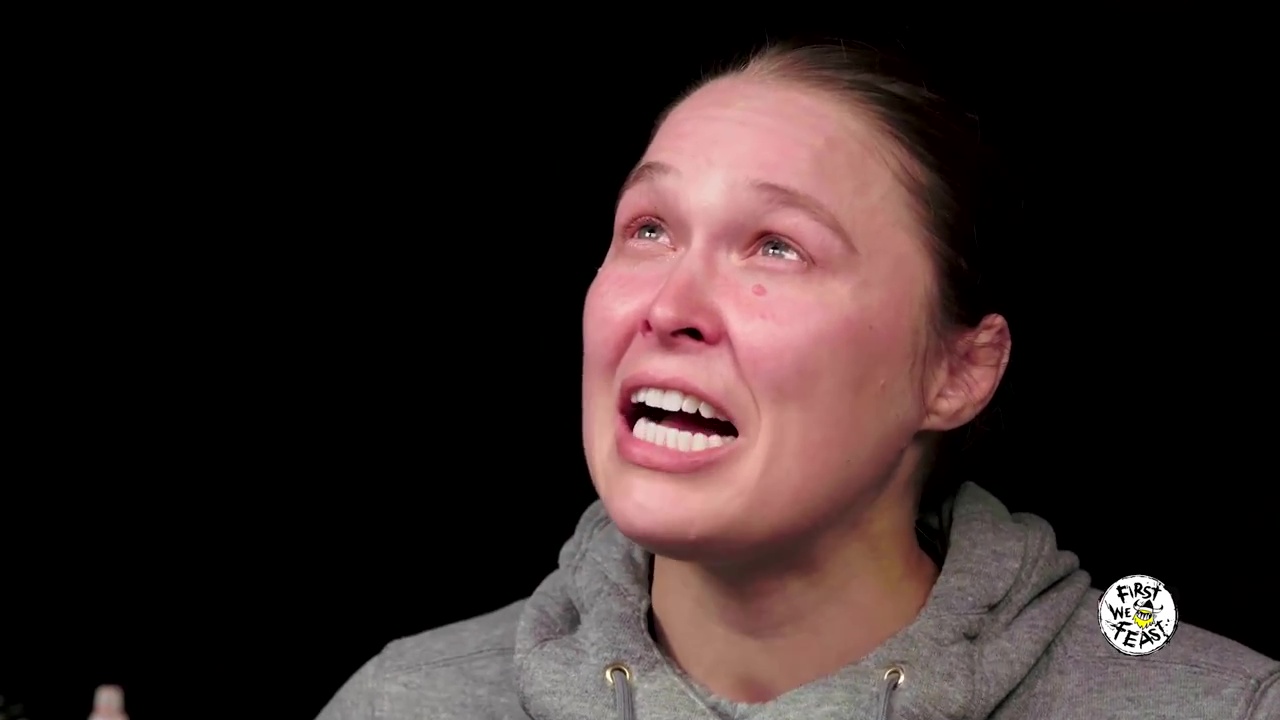 Ronda Rousey was reduced to tears - by a spicy chicken wing